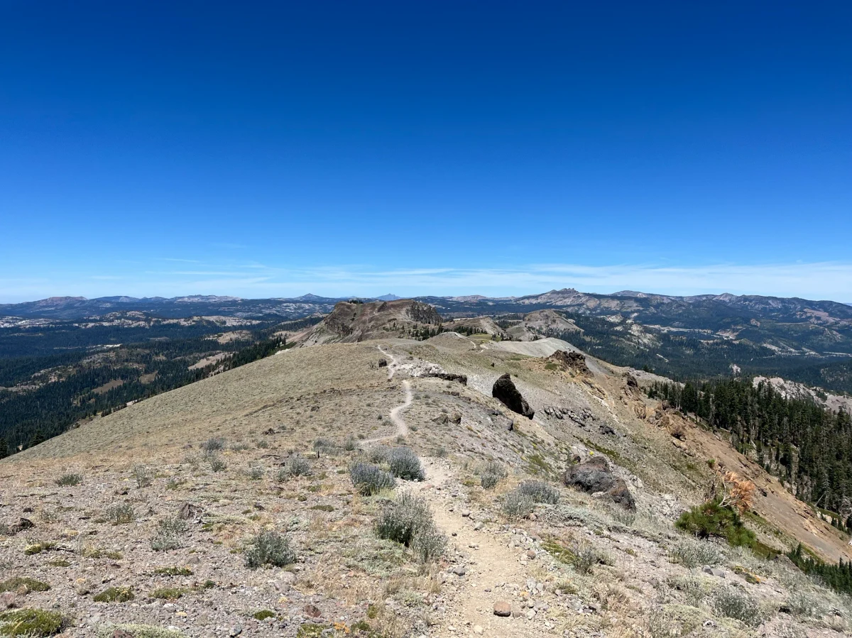 Up on the Ridge - stunning views!